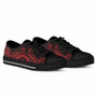 Tuvalu Low Top Canvas Shoes - Red Tentacle Turtle 3