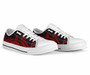 New Caledonia Low Top Canvas Shoes - Red Tentacle Turtle 7