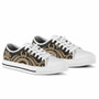 Pohnpei Low Top Canvas Shoes - Gold Tentacle Turtle 5