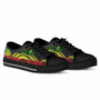 Marshall Islands Low Top Canvas Shoes - Reggae Tentacle Turtle Crest 3