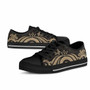 Kosrae Low Top Canvas Shoes - Gold Tentacle Turtle 2