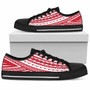 Polynesian Low Top Shoes - Red Version 1