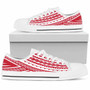 Polynesian Low Top Shoes - Red Version 2