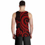 Tonga Men Tank Top - Red Tentacle Turtle 4