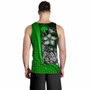 Federated States of Micronesia Men Tank Top Green - Turtle With Hook 4