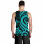 Vanuatu Men Tank Top - Turquoise Tentacle Turtle 4