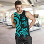 Vanuatu Men Tank Top - Turquoise Tentacle Turtle 5