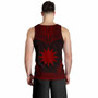 Nauru Men Tank Top - Polynesian Chief Red Version 2