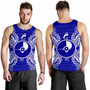 Yap Polynesian Men Tank Top Map Blue 3