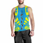 Palau Men Tank Top - Polynesian Tattoo Flag 1