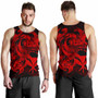 Polynesian Hawaii Men Tank Top - Kanaka Maoli Red Turtle 4