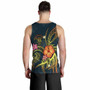 Niue Polynesian Men Tank Top - Legend of Niue (Blue) 5