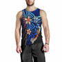 Fiji Custom Personalised Men Tank Top - Vintage Tribal Mountain 3