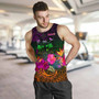 Fiji Personalised Men Tank Top - Summer Hibiscus 5