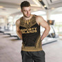 Society Islands Men Tank Top - Polynesian Chief Gold Version 4