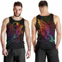 Yap State Men Tank Top - Butterfly Polynesian Style 3