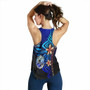 Tonga Women Racerback Tank - Vintage Tribal Mountain 4