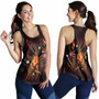 Yap Polynesian Women Racerback Tank - Legend of Yap (Red) 2