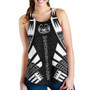 Marquesas Islands Women Racerback Tank - Polynesian Tattoo Black 1