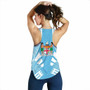 Fiji Women Racerback Tank - Polynesian Tattoo Flag 2