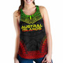 Austral Islands Women Racerback Tank - Polynesian Chief Reggae Version 1