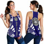 American Samoa Women Racerback Tank - Polynesian Tattoo Flag 3