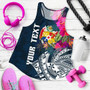 Tonga Custom Personalised Women Racerback Tank - Summer Vibes 1