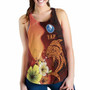 Yap Women Racerback Tank - Tribal Tuna Fish 2