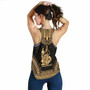 New Caledonia Women Racerback Tank - Polynesian Chief Gold Version 2