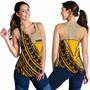 Hawaii Women Racerback Tank Top - Polynesian Wild Style 1