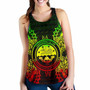 Federated States Of Micronesian Polynesian Women Tank Top Map Reggae 1