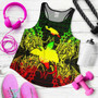 Papua New Giunea Polynesian Women Tank Top Map Reggae 5