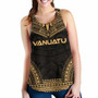 Vanuatu Women Racerback Tank - Polynesian Chief Gold Version 1