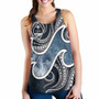 Guam Polynesian Women Racerback Tank - Ocean Style 5