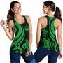 Vanuatu Women Racerback Tank - Green Tentacle Turtle 2