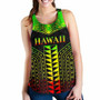 Hawaii Polynesia Tribal Women Tank Top - Reggae Style 1