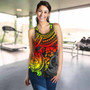 Vanuatu Polynesian Women Racerback Tank - Reggae Turtle 4