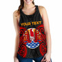 Tahiti Polynesian Custom Personalised Women Racerback Tank - Tahitians Spirit 1