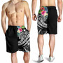 The Philippines Men Shorts - Summer Plumeria (Black) 4