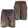 Hawaii Men Shorts - King Of Hawaii With Hawaiian Girls Brown Version 2