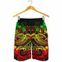 Tonga Men Shorts - Reggae Shark Polynesian Tattoo 2