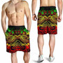 Tonga Men Shorts - Reggae Shark Polynesian Tattoo 4