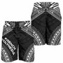 French Polynesia Men Shorts - Polynesian Chief Black Version 2