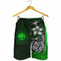 Federated States of Micronesia Men Shorts Green - Turtle With Hook 2
