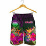 Federated States of Micronesia Personalised Men Shorts - Summer Hibiscus 2