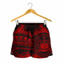 Samoa Polynesian Women Shorts - Samoa Red Seal 2