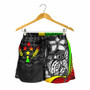 Polynesian Hawaii Women Shorts Reggae - Turtle with Hook 4