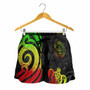 Palau Women Shorts - Reggae Tentacle Turtle 2
