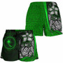 Chuuk Micronesia Women Shorts Green - Turtle With Hook 3