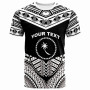Chuuk Custom Personalised - T- Shirt - Tribal Pattern Cool Style White Color 1